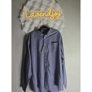 LL Bean XL TALL Dress Shirt Mens Office Work Career Formal Wedding Prom